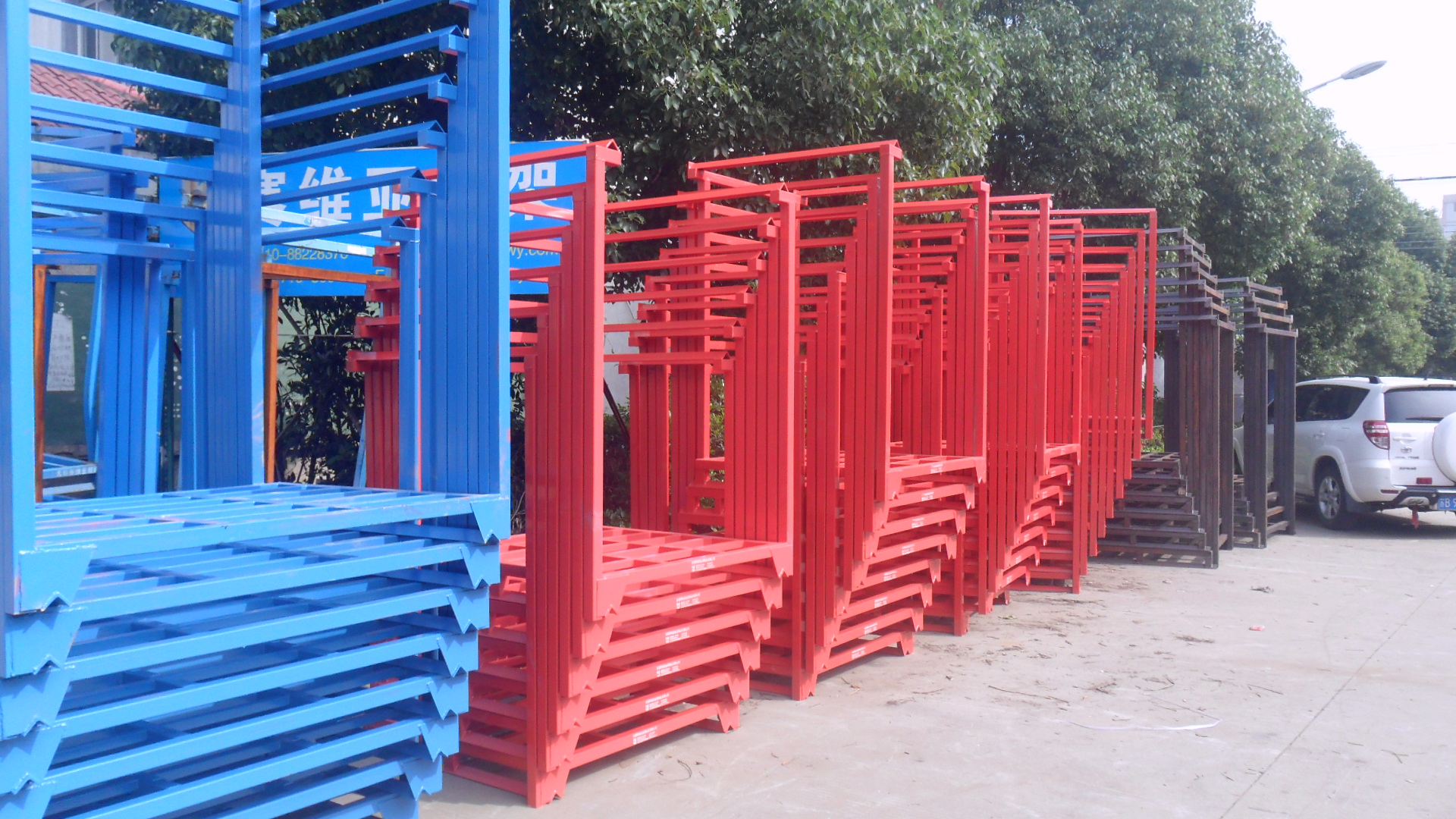 倉儲貨架之堆垛式巧固架，提高倉庫利用率